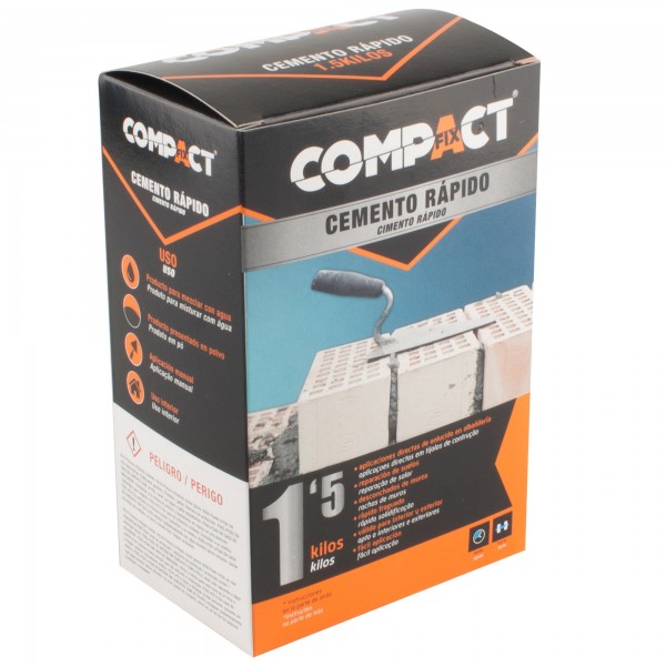 Cemento rapido 1,5kg.