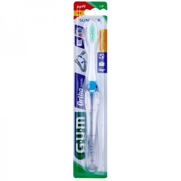 Cepillo Dental Ortodoncia GUM 125 Ortoviaje