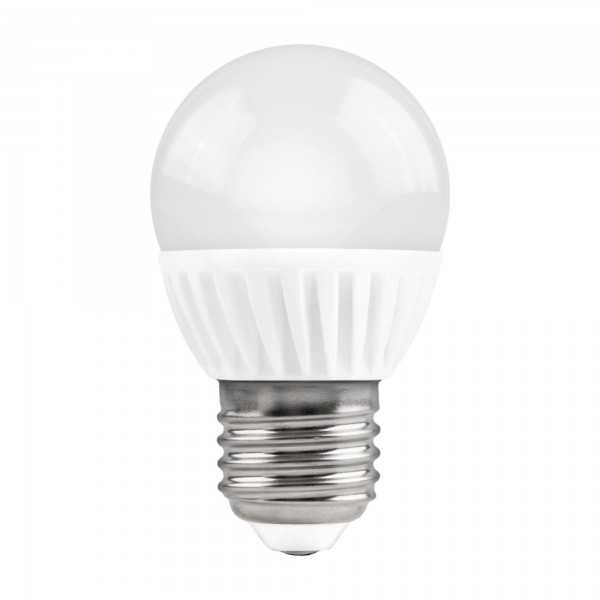 Bomb.led esferica ceramica  e27 10w.neu. (caja de 10 unidades)