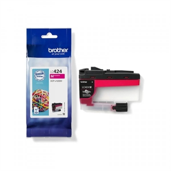 Brother cartucho lc424m magenta