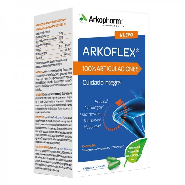 Arkopharma Arkoflex 100% Articulaciones 60 Cápsulas