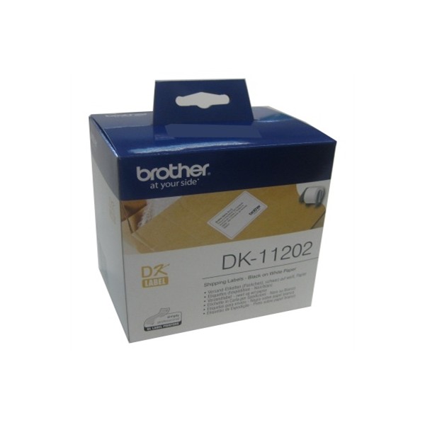 Brother etiquetas dk11202 dirección 62x100mm