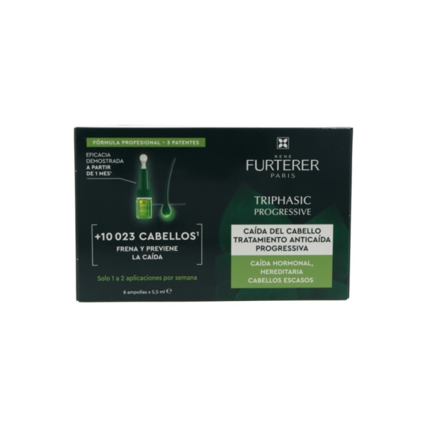 Rene Furterer  Triphasic Progressive 8 Frascos 5