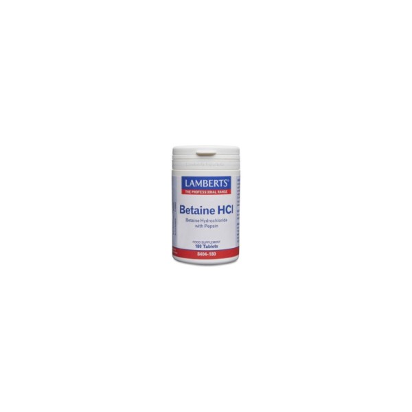 Lamberts Betaina Hci 180 Tabs 8404180