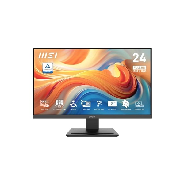 Msi mp251 e14l  monitor 24.5" ips 144h vga hdmi