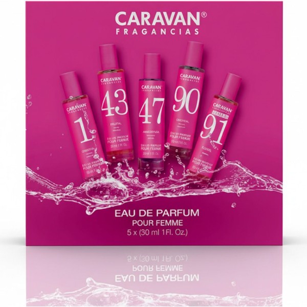 Discovery conjunto 5 fragancias caravan, 30 ml